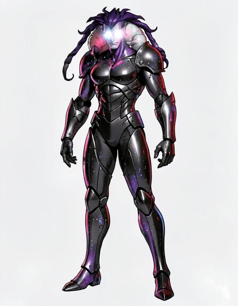 Voidshade, a Marvel Superhero OC made on GenTube