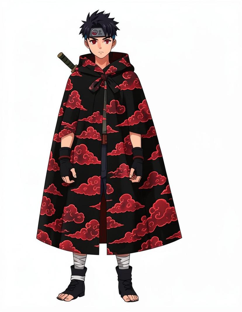 Kazeleaf, a Naruto OC made on GenTube