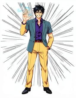 Makoto Hoshino, a Jujutsu Kaisen OC made on GenTube