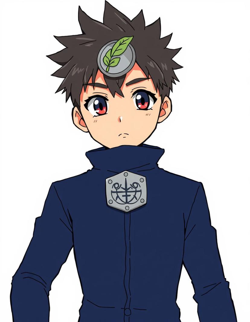 Kaleb Shine, a Naruto OC made on GenTube