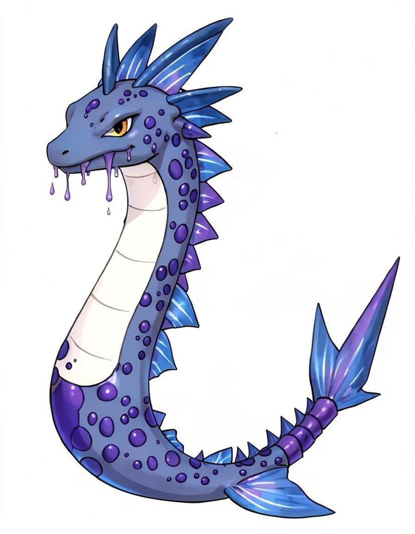Viperdaron, a Pokemon OC made on GenTube