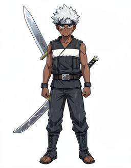 singularity, a Naruto OC made on GenTube