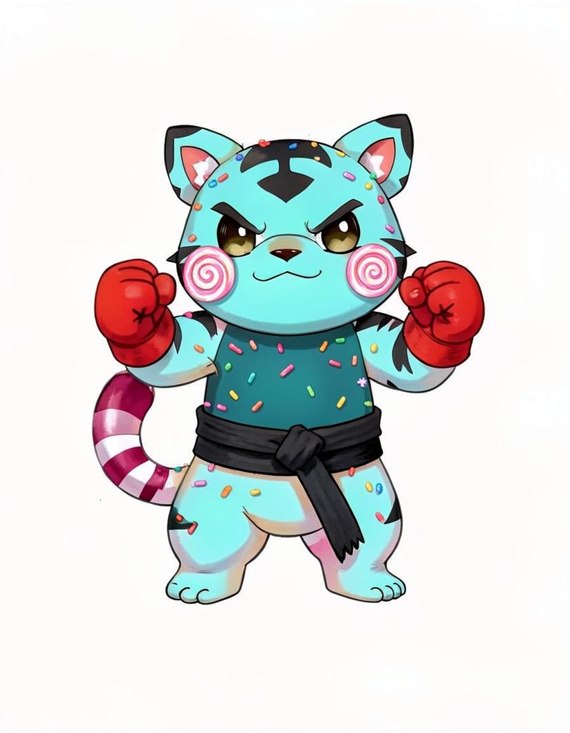Kicktigra, a Pokemon OC made on GenTube