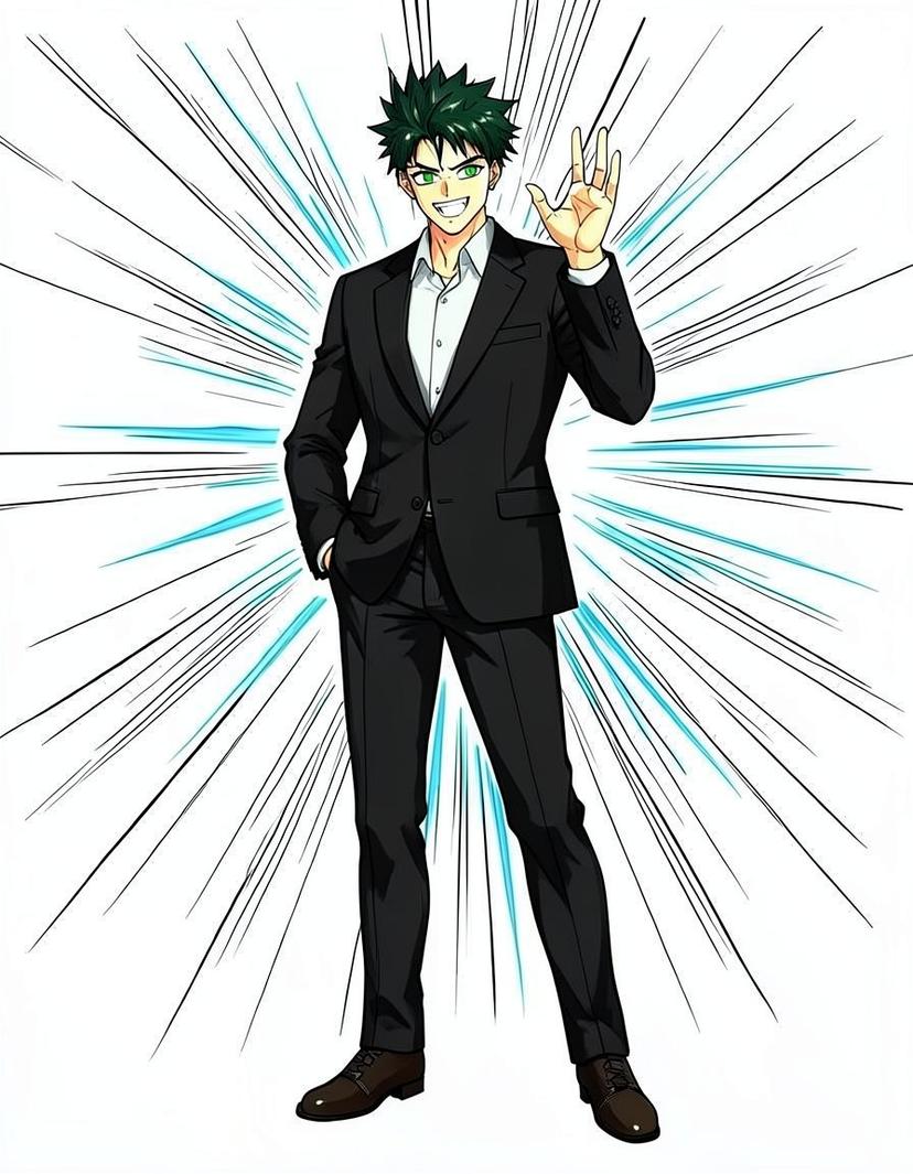 Uji Isho, a Jujutsu Kaisen OC made on GenTube