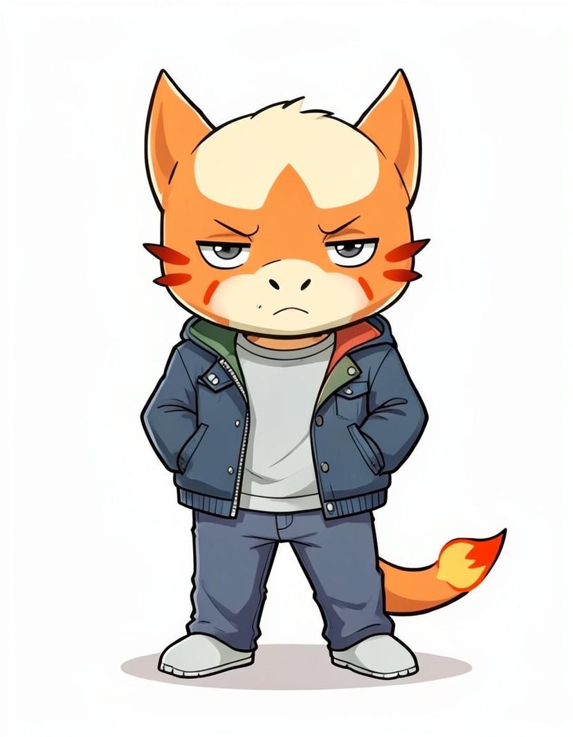 Bambam, a Pokemon OC made on GenTube