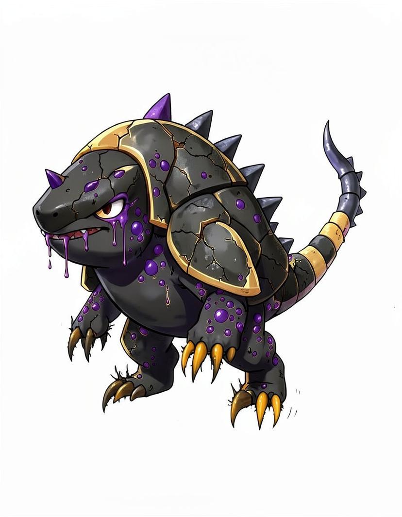 Dunejaw, a Pokemon OC made on GenTube