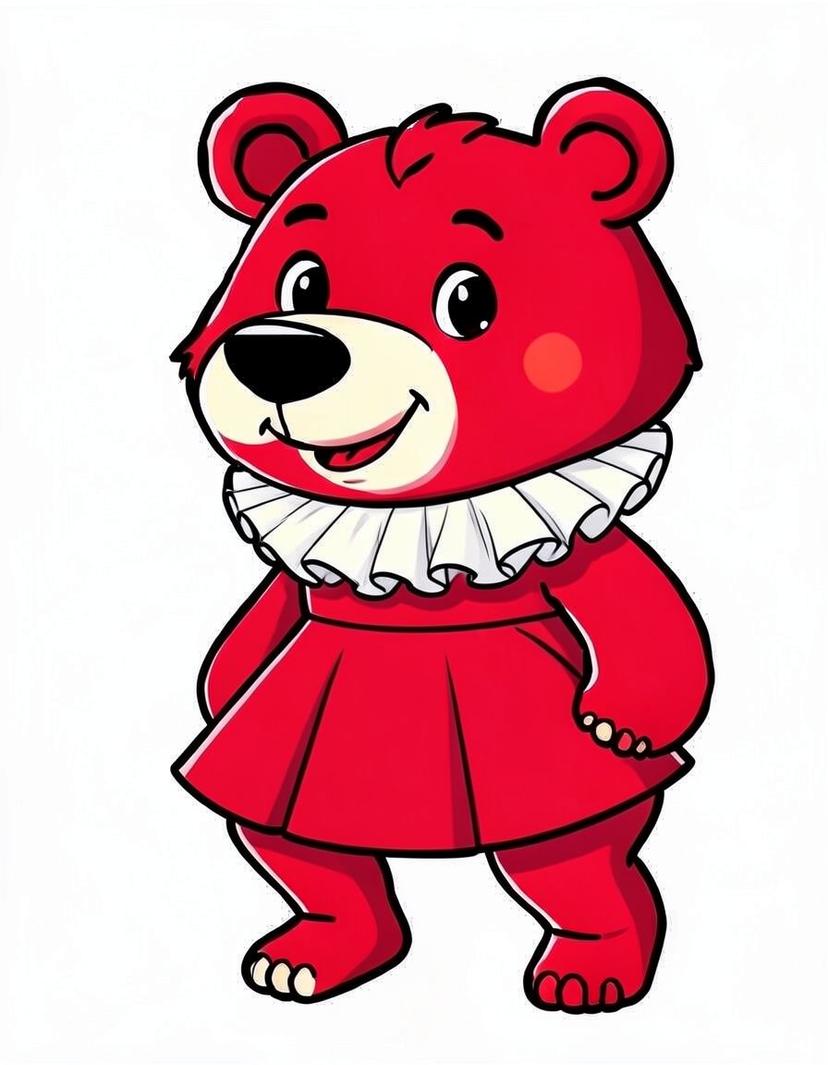 Bearsy, a Dandys World OC made on GenTube