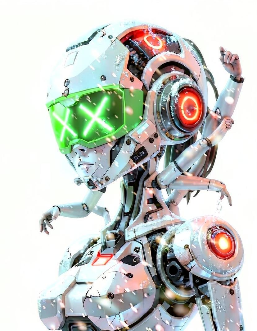 Circuitia, a Murder Drones OC made on GenTube