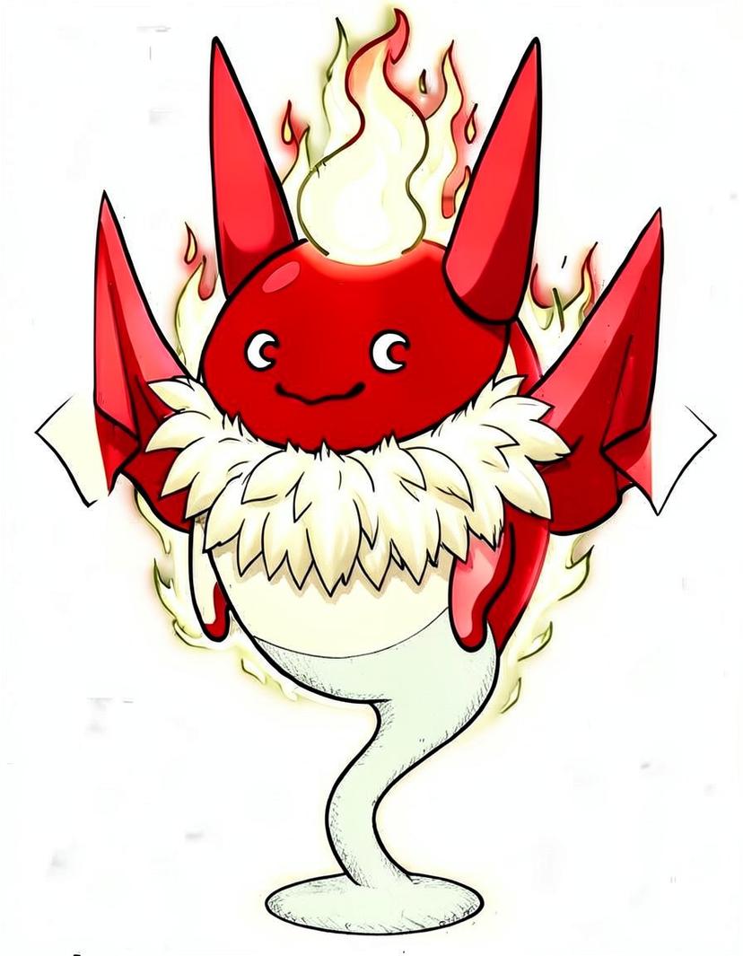 Emberwisp, a Pokemon OC made on GenTube