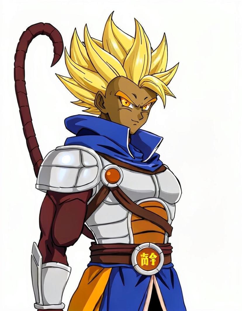 Goku, a Dragon Ball OC made on GenTube