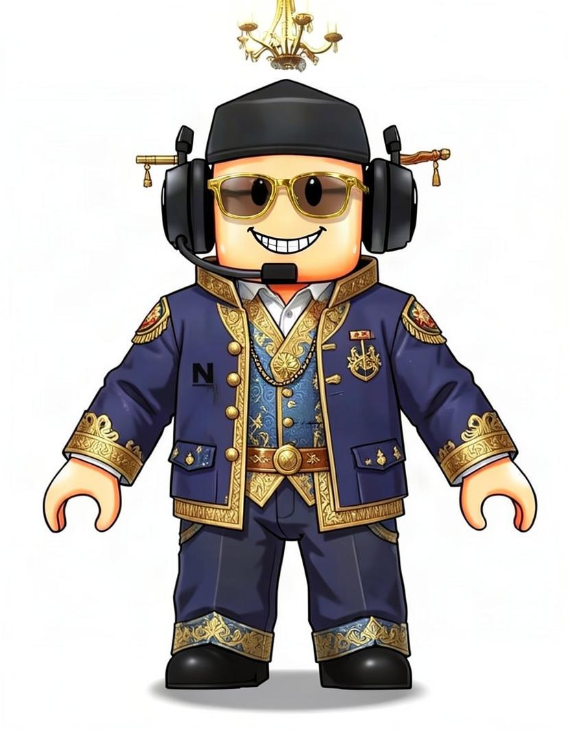Rich, a Roblox OC made on GenTube
