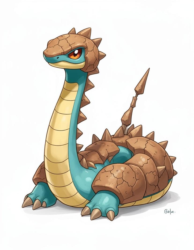 Mudserp, a Pokemon OC made on GenTube