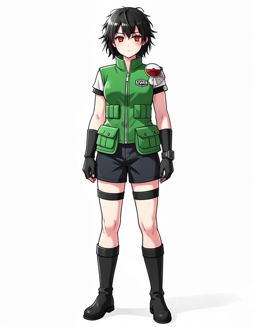 Astra Vale, a Naruto OC made on GenTube
