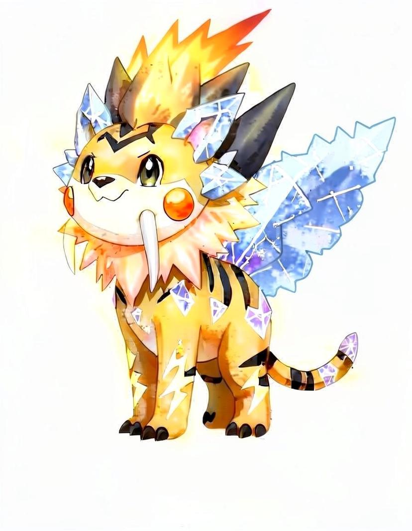 Statictigra, a Pokemon OC made on GenTube