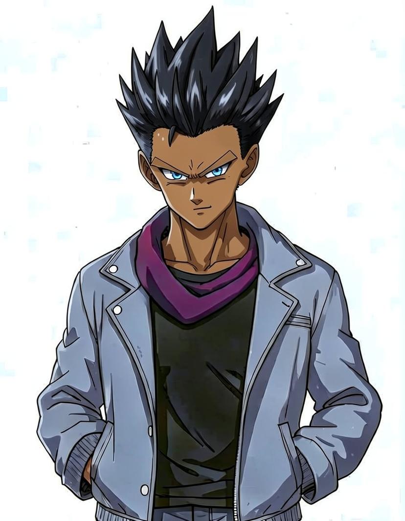 Razu, a Dragon Ball OC made on GenTube