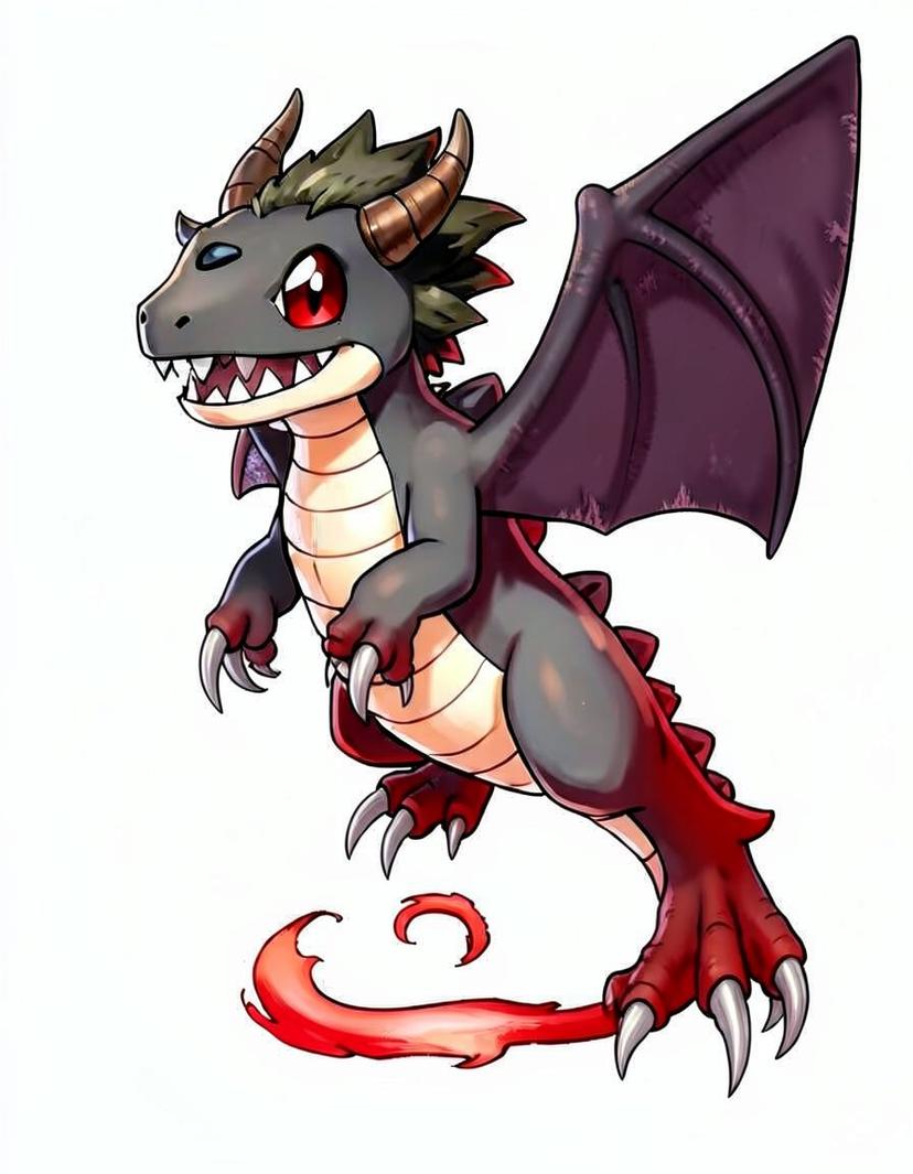 Drageko, a Pokemon OC made on GenTube