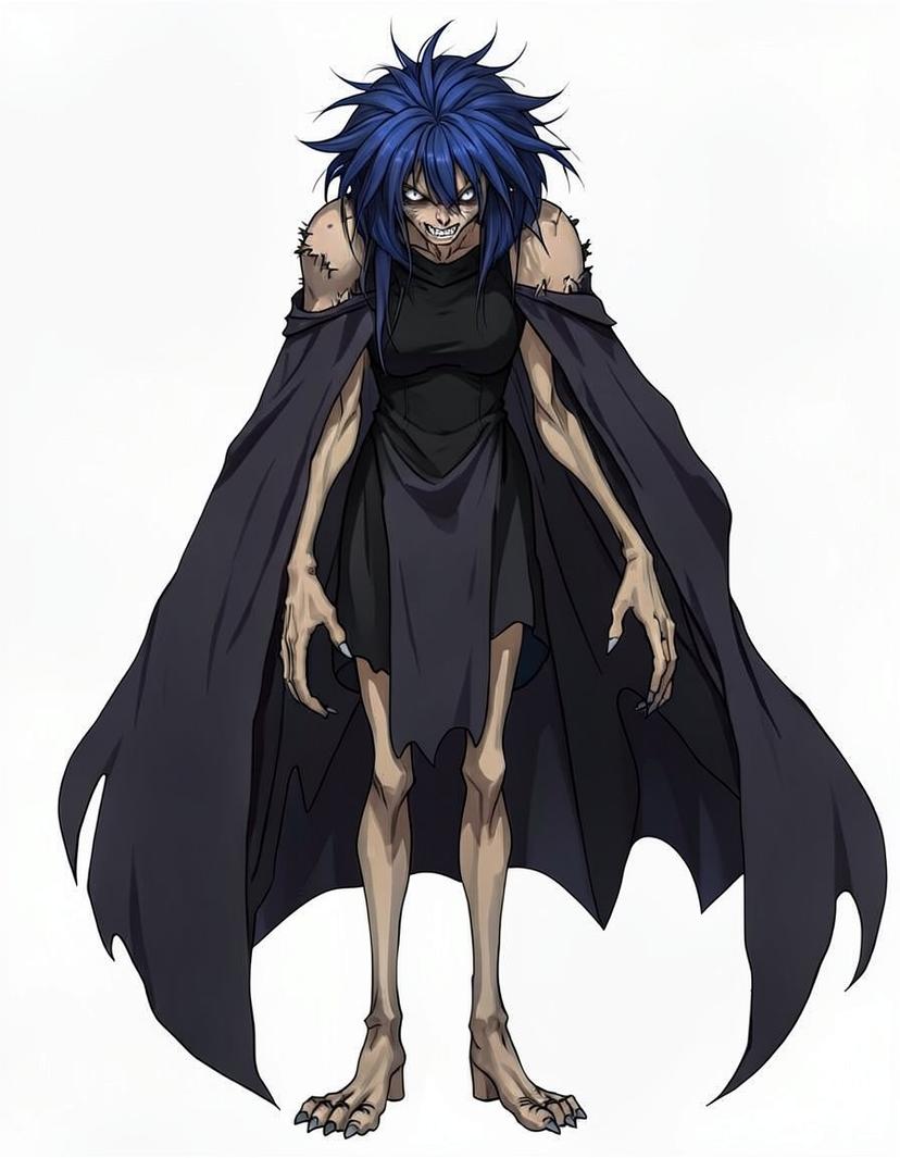 Nao Sasaki, a Jujutsu Kaisen OC made on GenTube