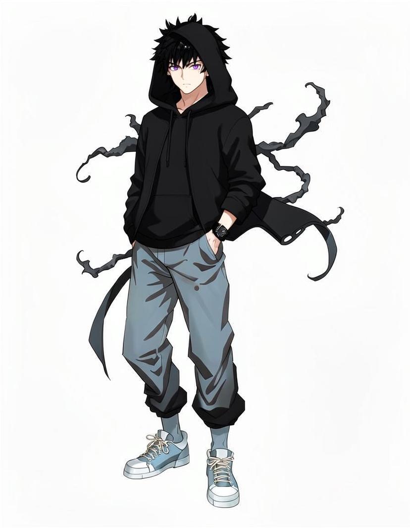 fugimaru zenin, a Jujutsu Kaisen OC made on GenTube