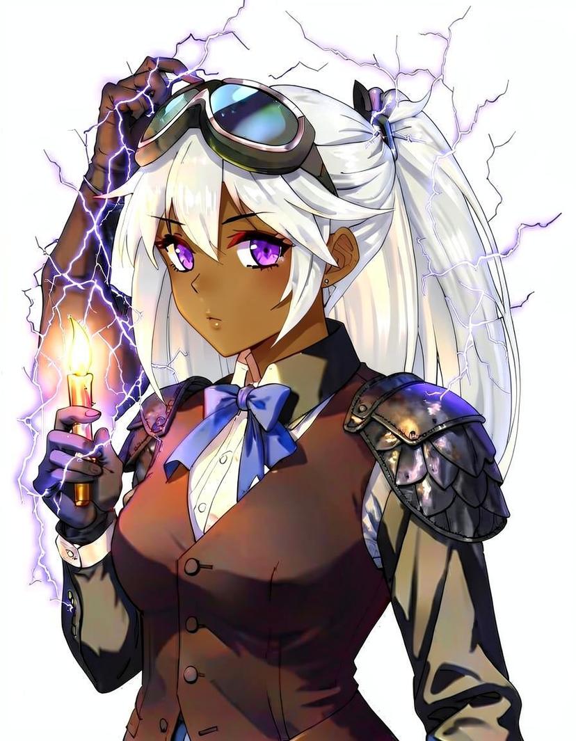 Stormsilk, a Fourth Wing OC made on GenTube