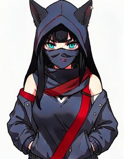 Kitsune Shade, a Demon Slayer OC made on GenTube