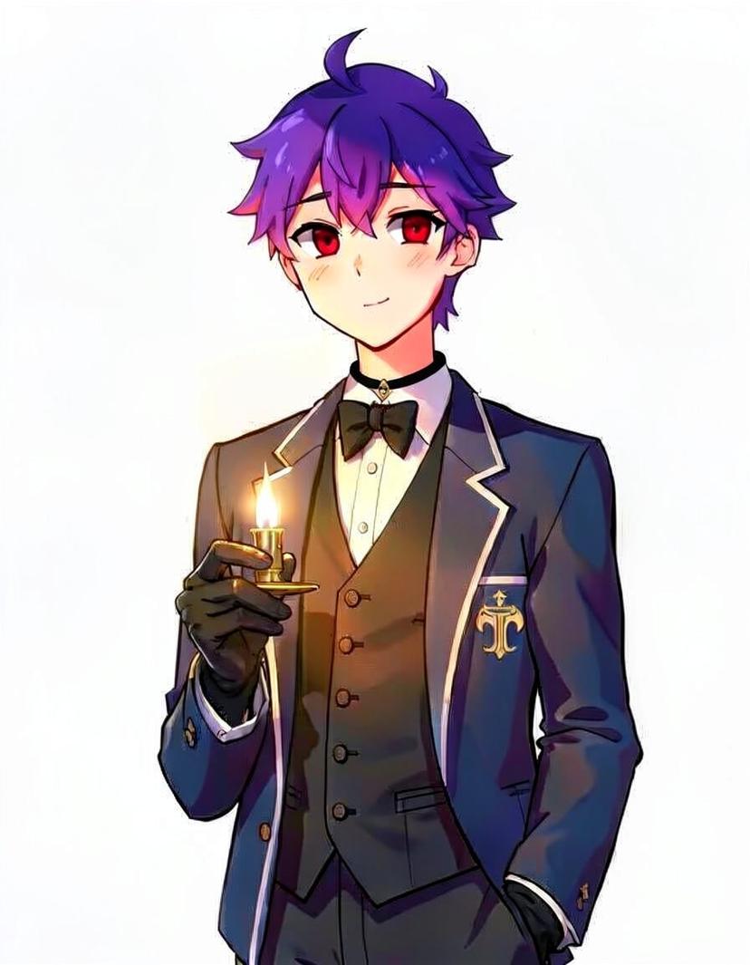 Sc_346, a DDLC OC made on GenTube