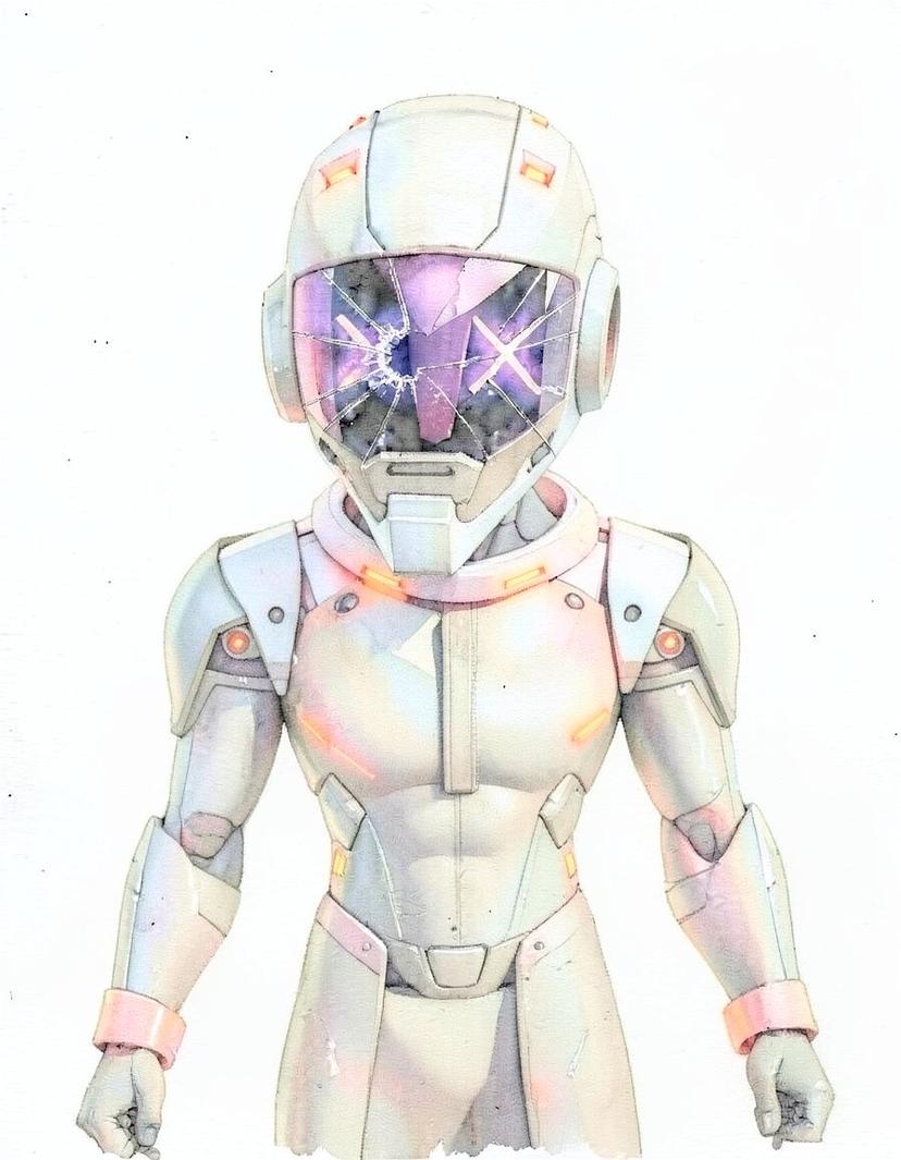 BLITZ, a Murder Drones OC made on GenTube