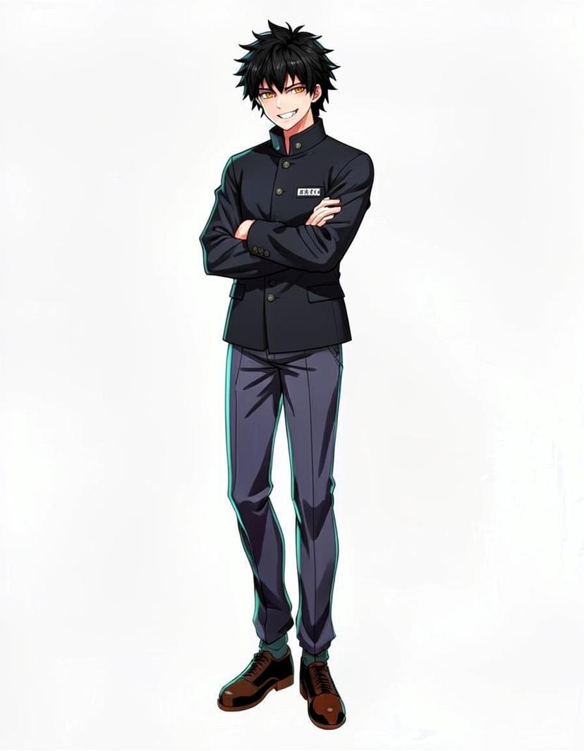 Jay, a Jujutsu Kaisen OC made on GenTube