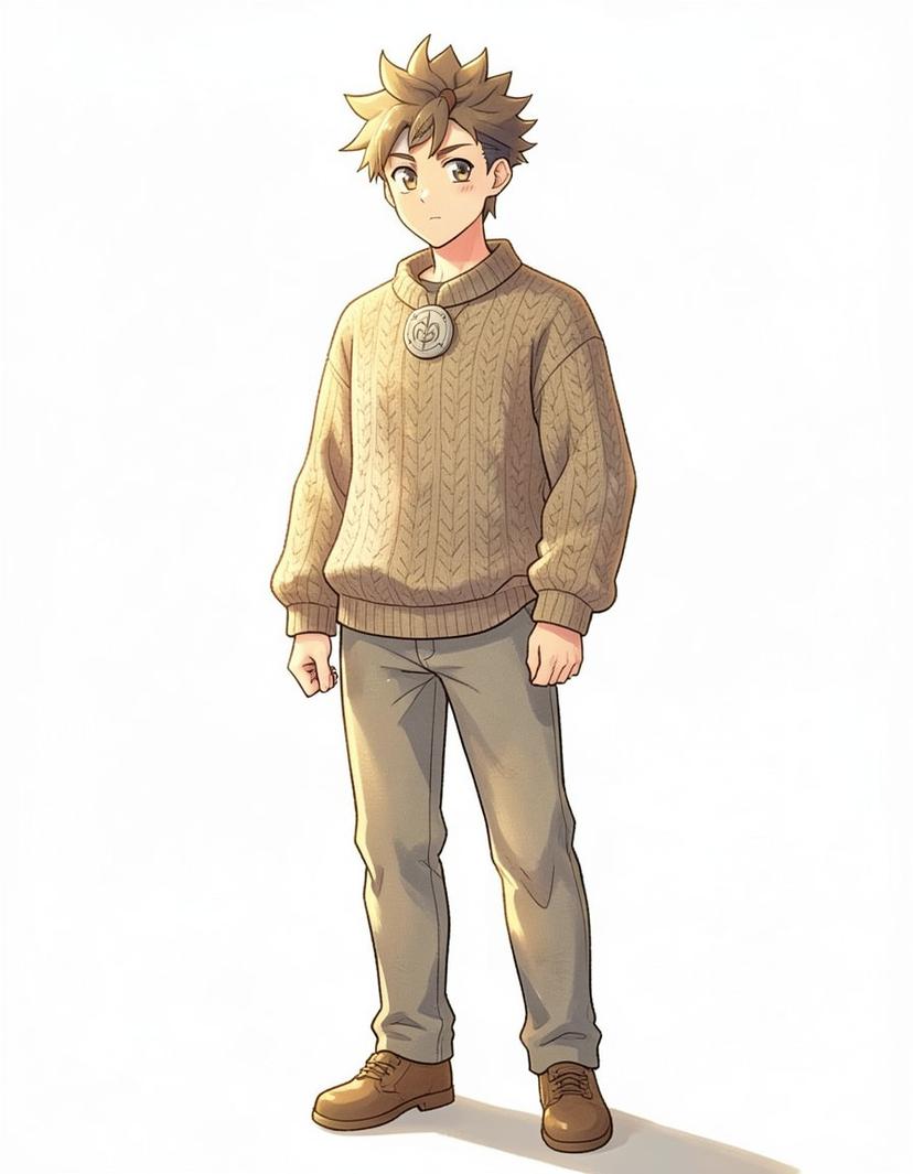 Leafbound, a Naruto OC made on GenTube