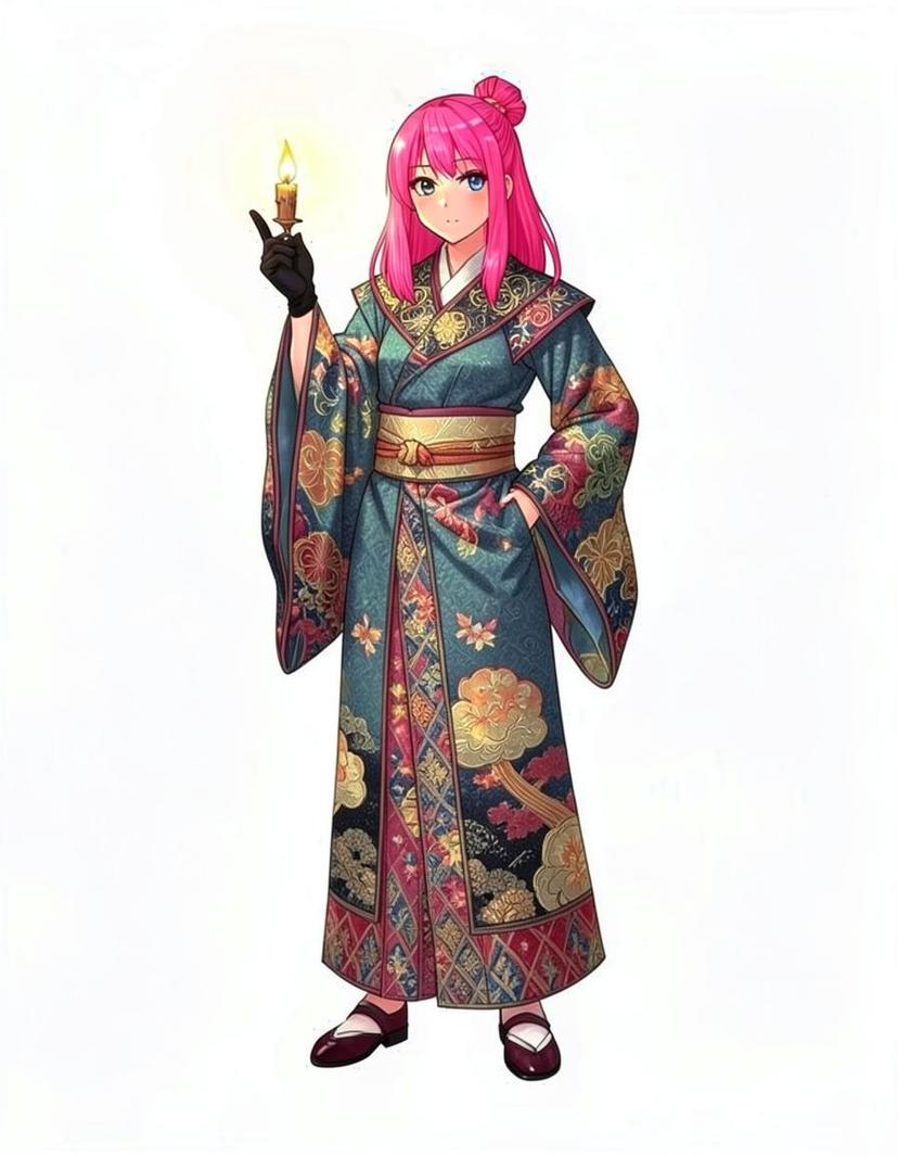 Yuina Ichinose, a Jujutsu Kaisen OC made on GenTube