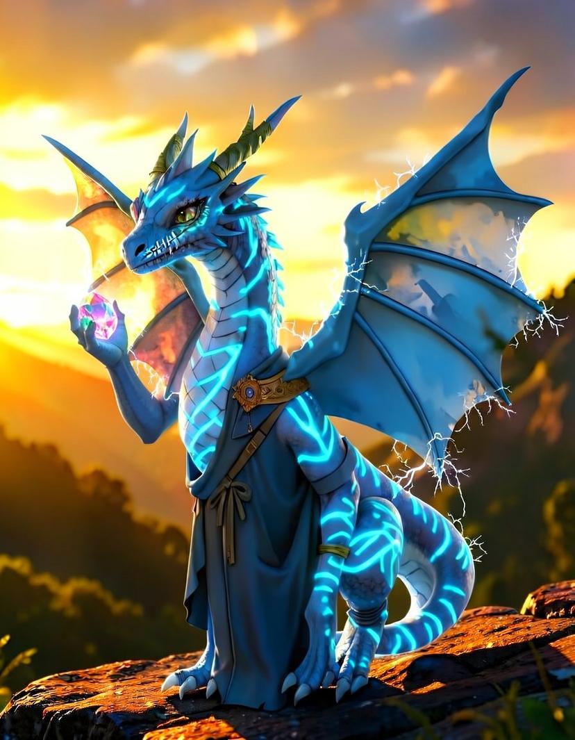 Dawn, a Wings of Fire OC made on GenTube