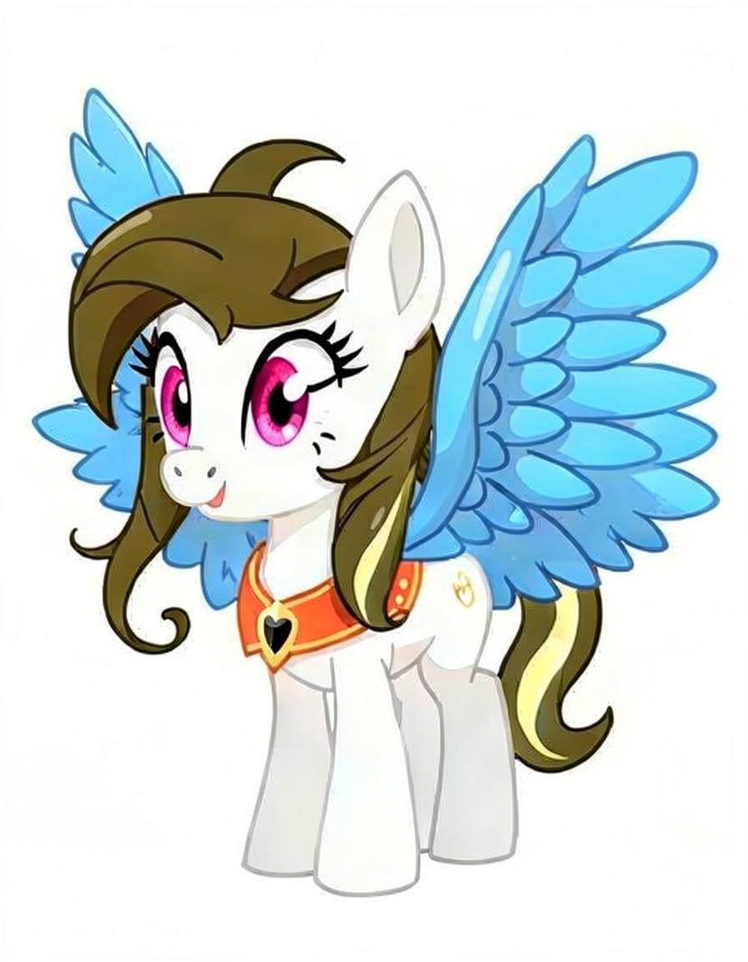 ganle wings, a My Little Pony OC made on GenTube