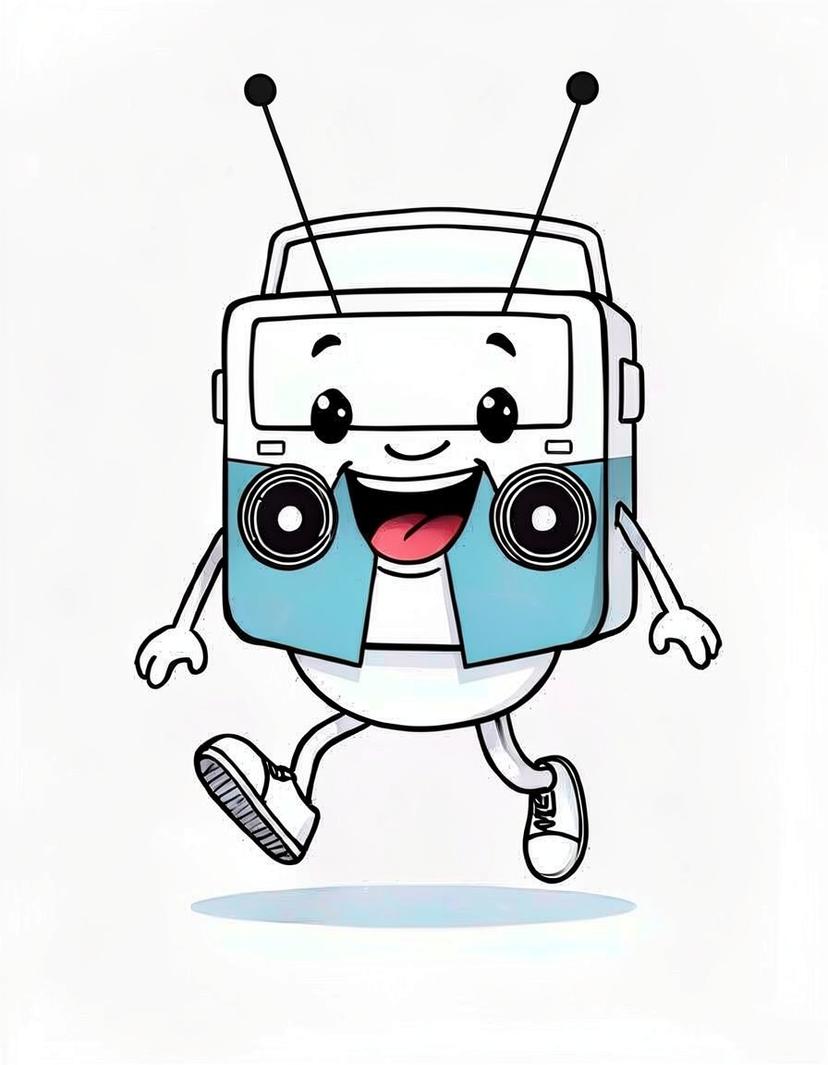 RadioRascal, a Dandys World OC made on GenTube