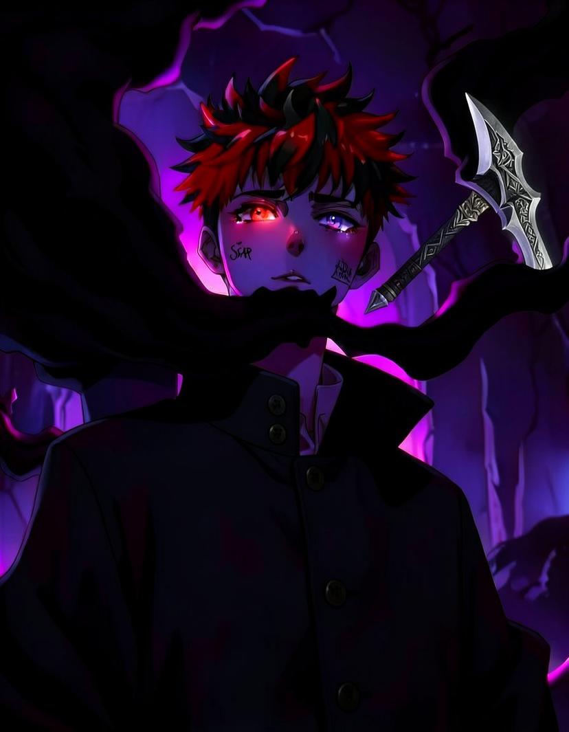 Vako, a Jujutsu Kaisen OC made on GenTube