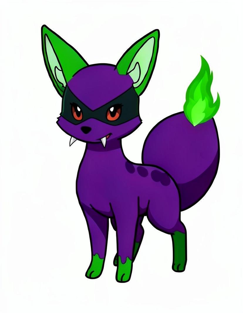 Toxkit, a Pokemon OC made on GenTube