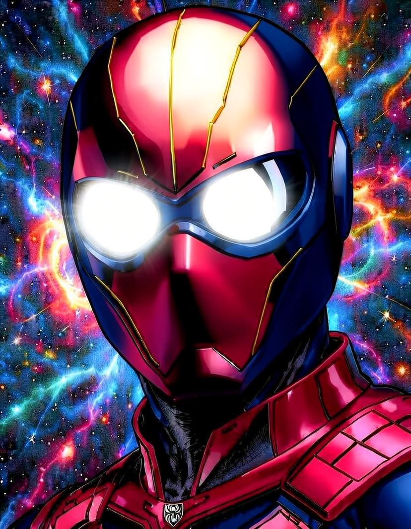 Iron Spider MKIV, a Spider Man OC made on GenTube