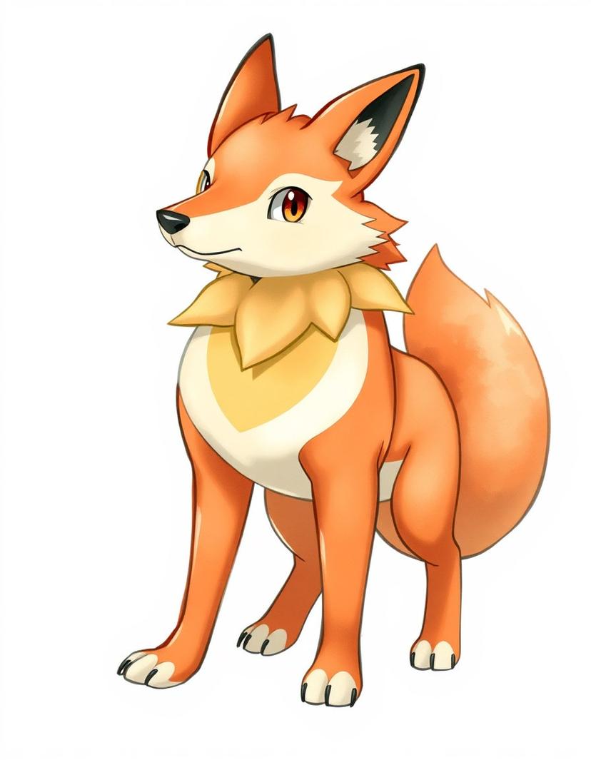 Lumalupe, a Pokemon OC made on GenTube