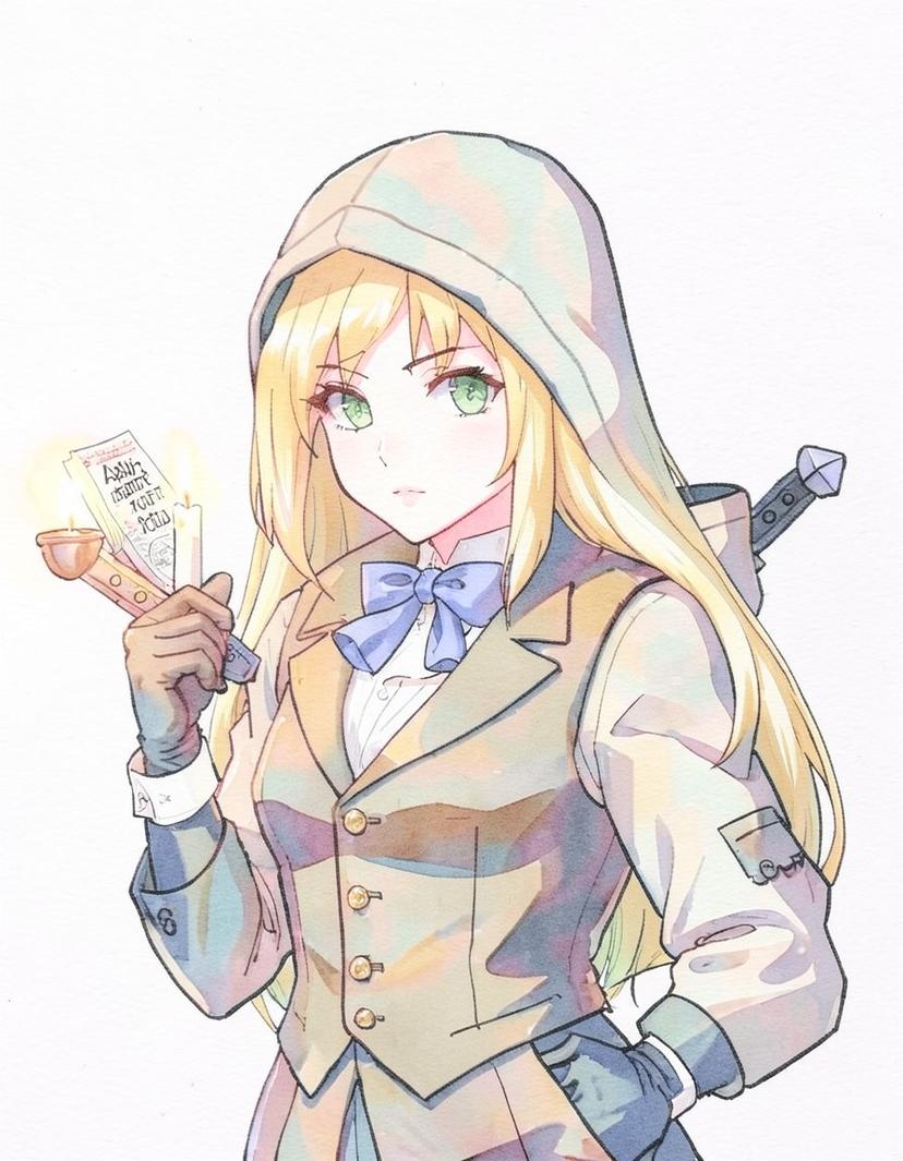 Elaine dove, a Solo Leveling OC made on GenTube