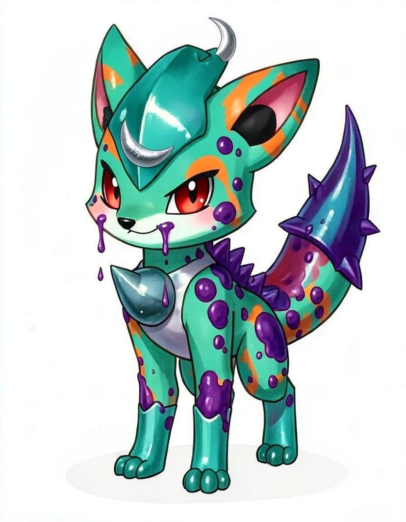 Rivetlo, a Pokemon OC made on GenTube