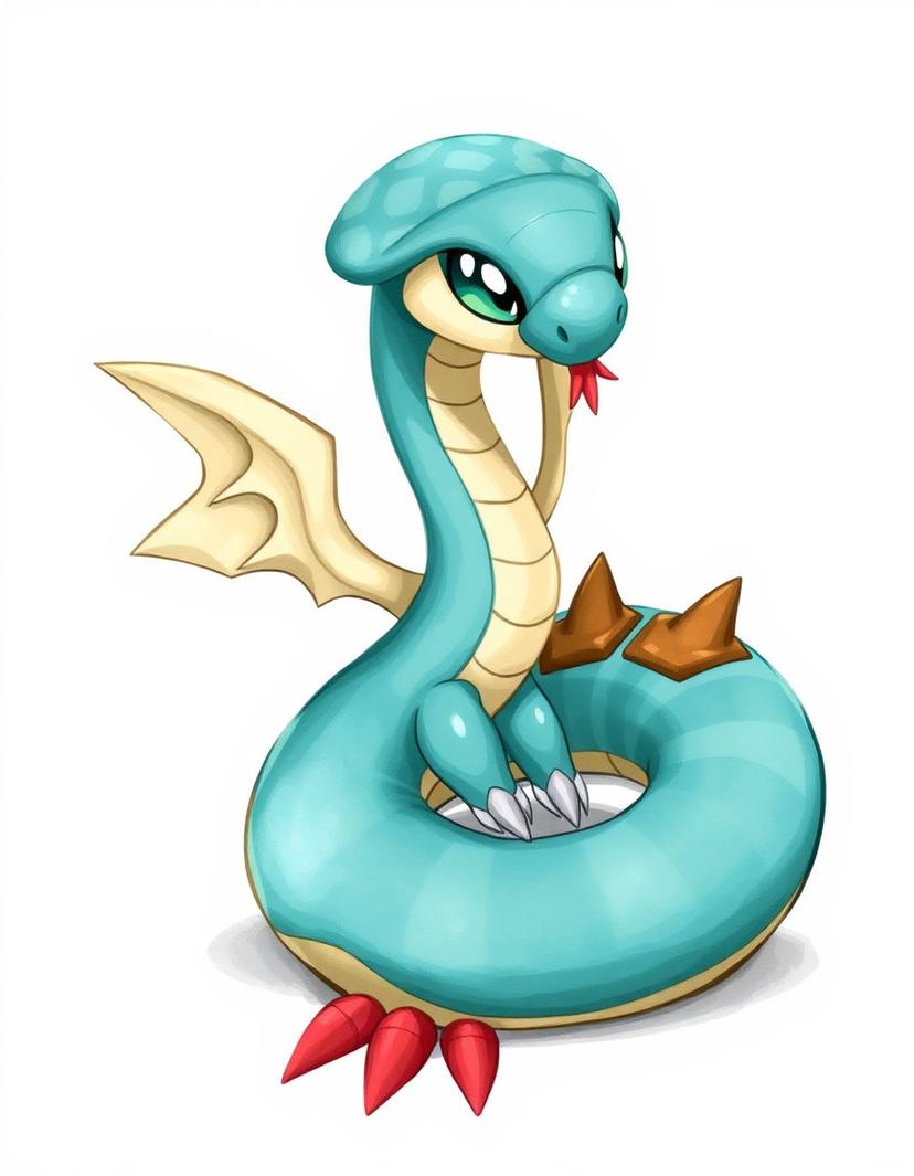 Terraviper, a Pokemon OC made on GenTube