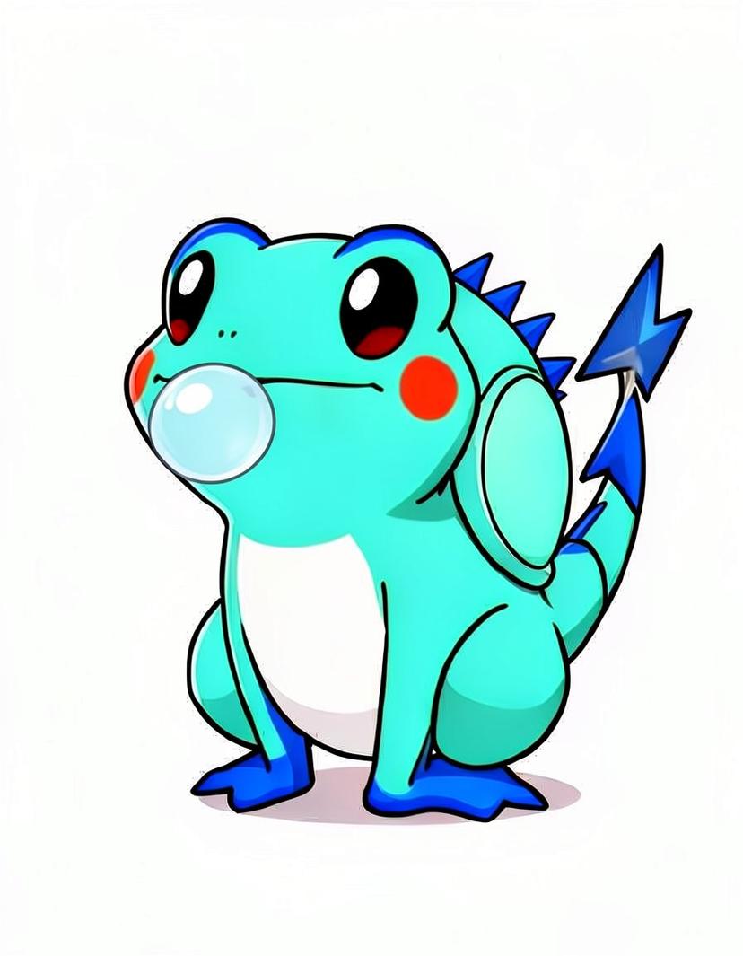 Surfra, a Pokemon OC made on GenTube