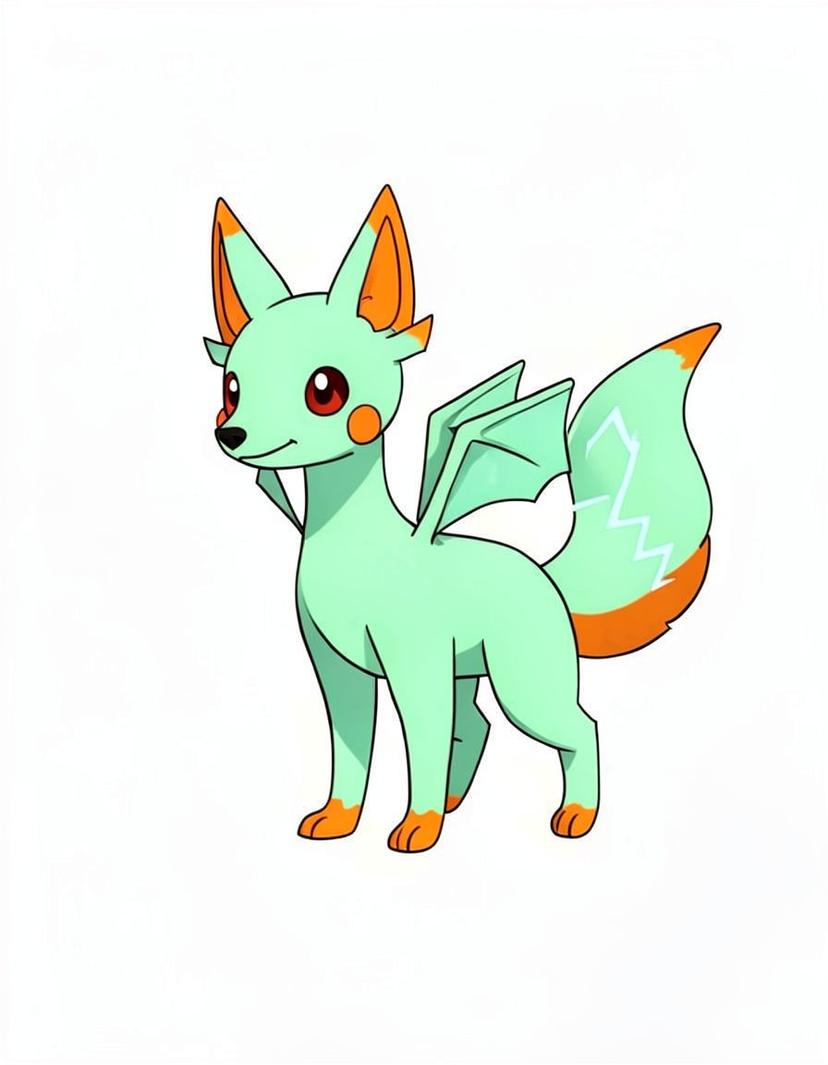 Scalevix, a Pokemon OC made on GenTube