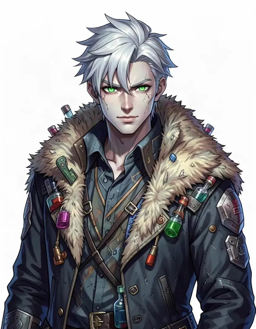 Chembaron, a Arcane OC made on GenTube