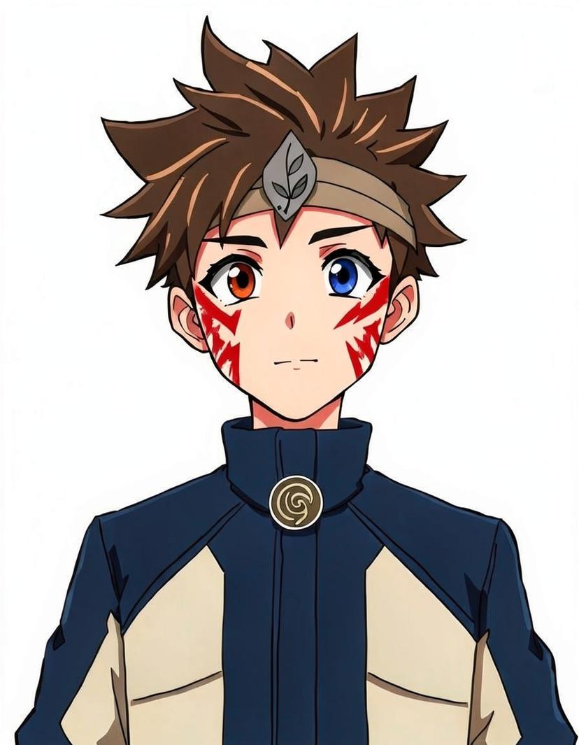 Abyss Gleam, a Naruto OC made on GenTube