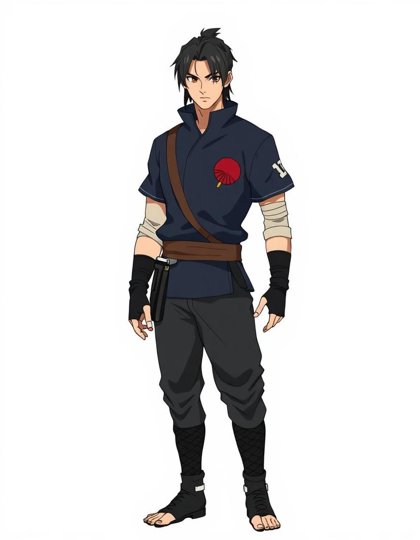 Kaze Ryu, a Naruto OC made on GenTube