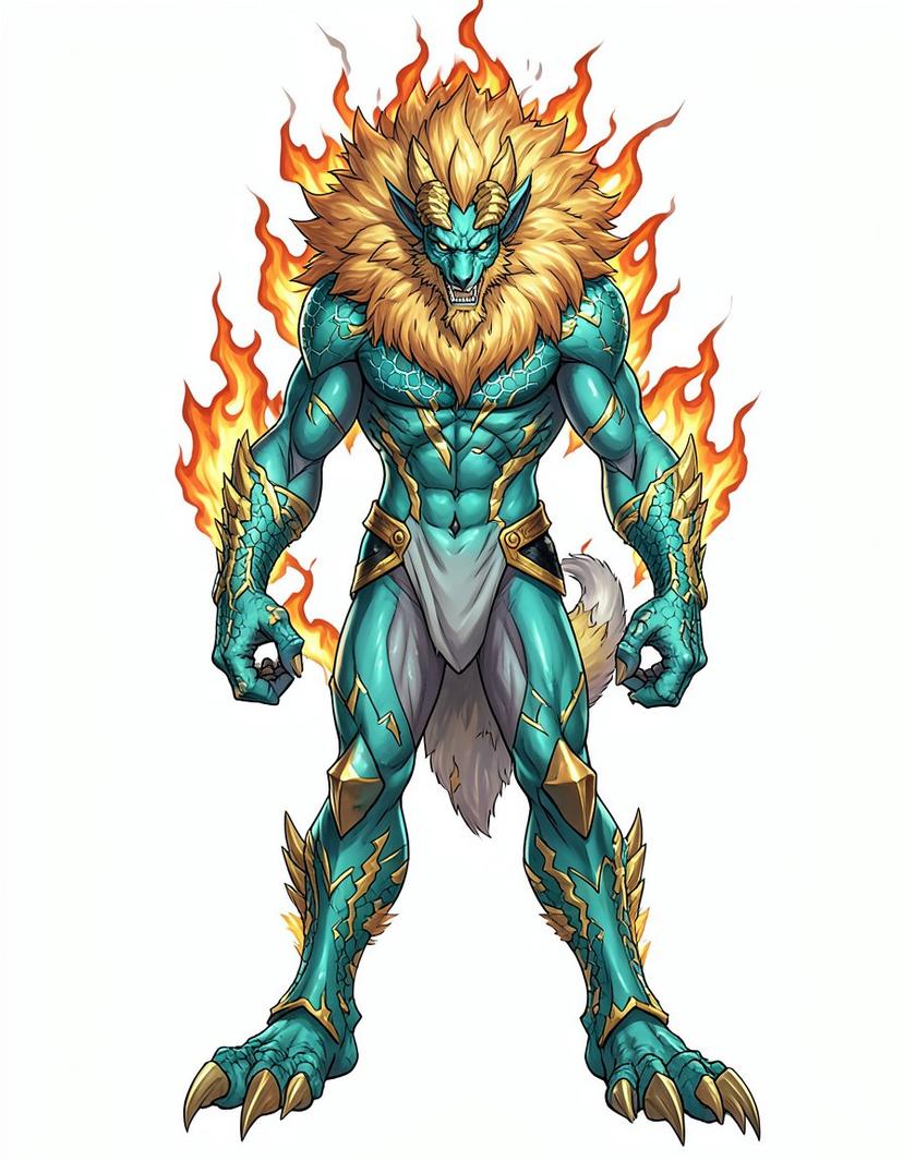 Scorchix, a Pokemon OC made on GenTube