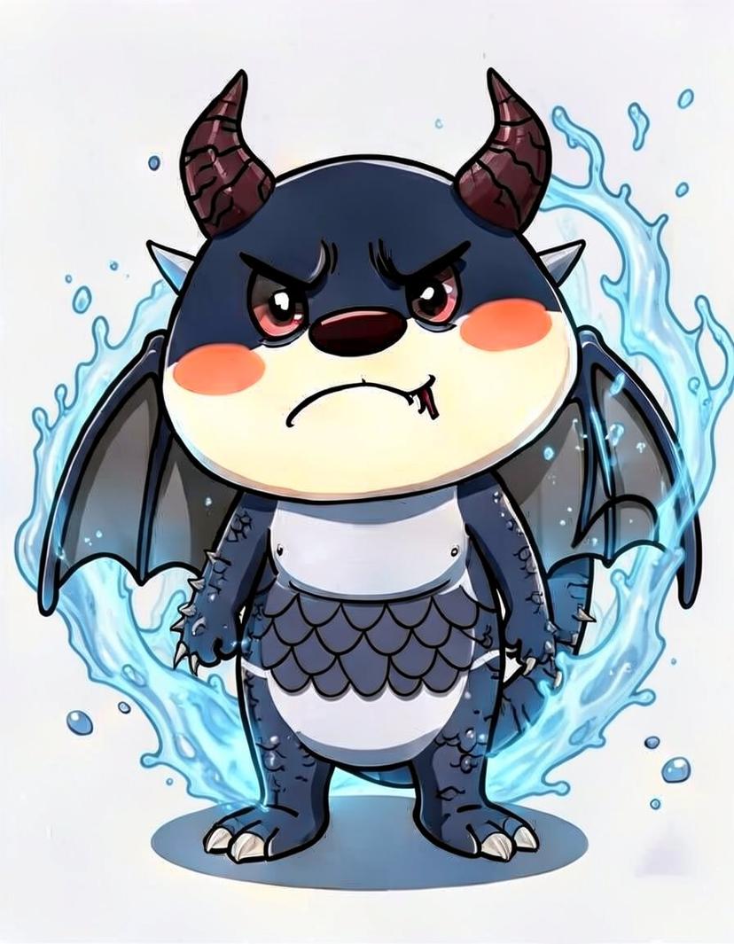 AquaWraith, a Pokemon OC made on GenTube