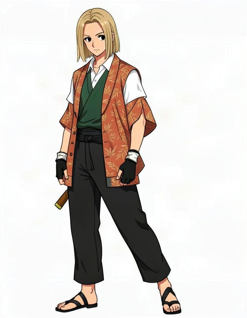 Satem, a Naruto OC made on GenTube