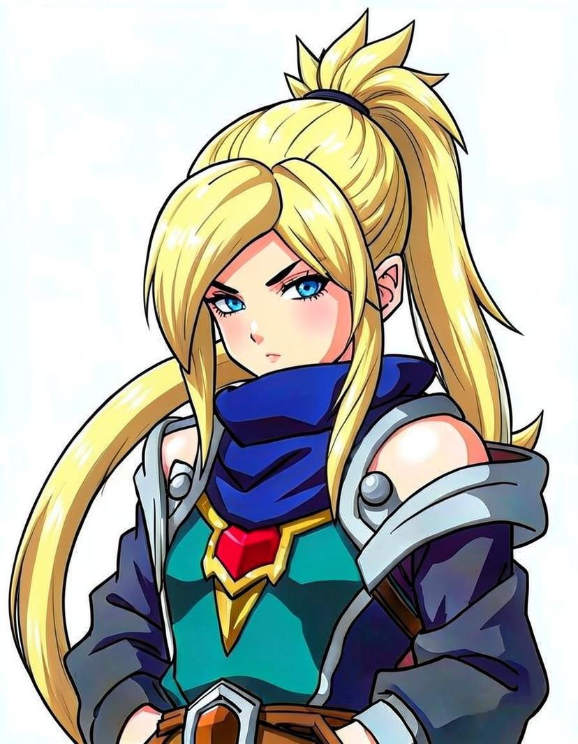 Astrae, a Dragon Ball OC made on GenTube