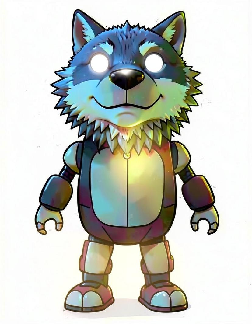 Mirthbear, a FNAF OC made on GenTube