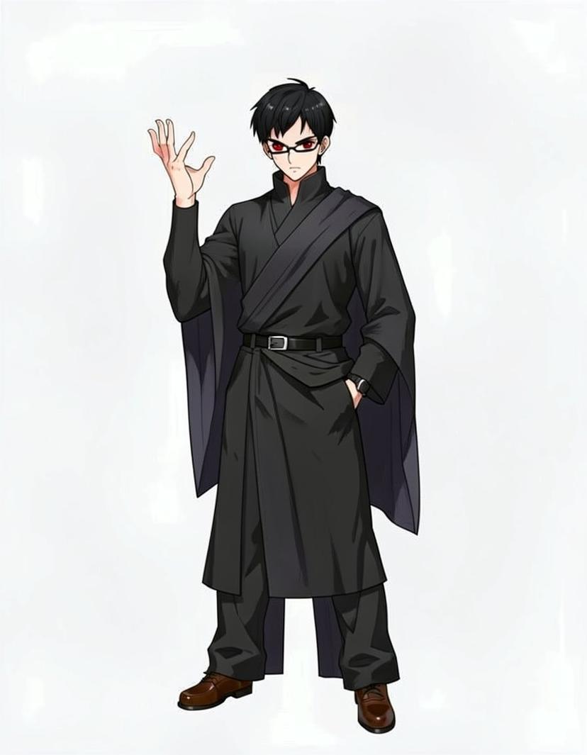 Yuuto Miwa, a Jujutsu Kaisen OC made on GenTube